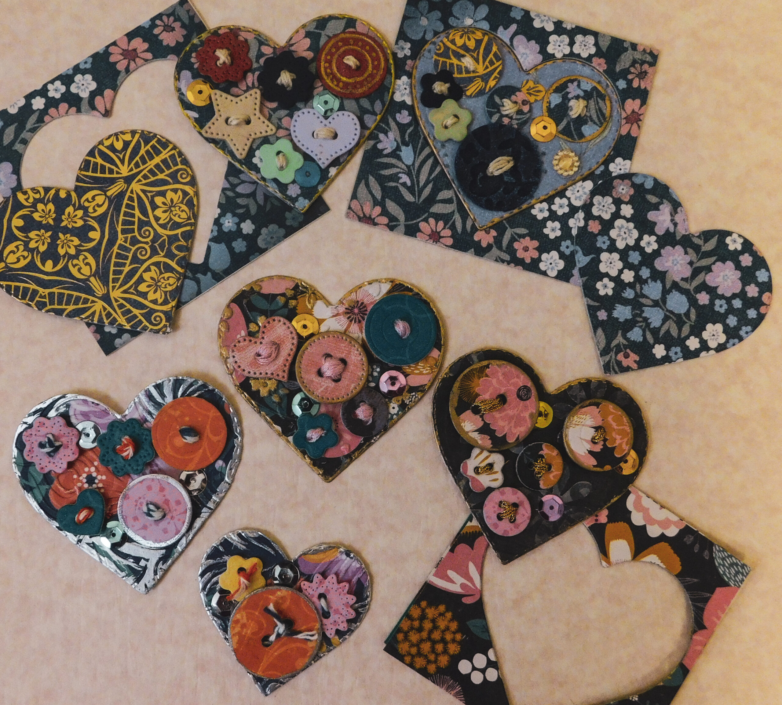 You are currently viewing Buttons and Hearts Embellishments