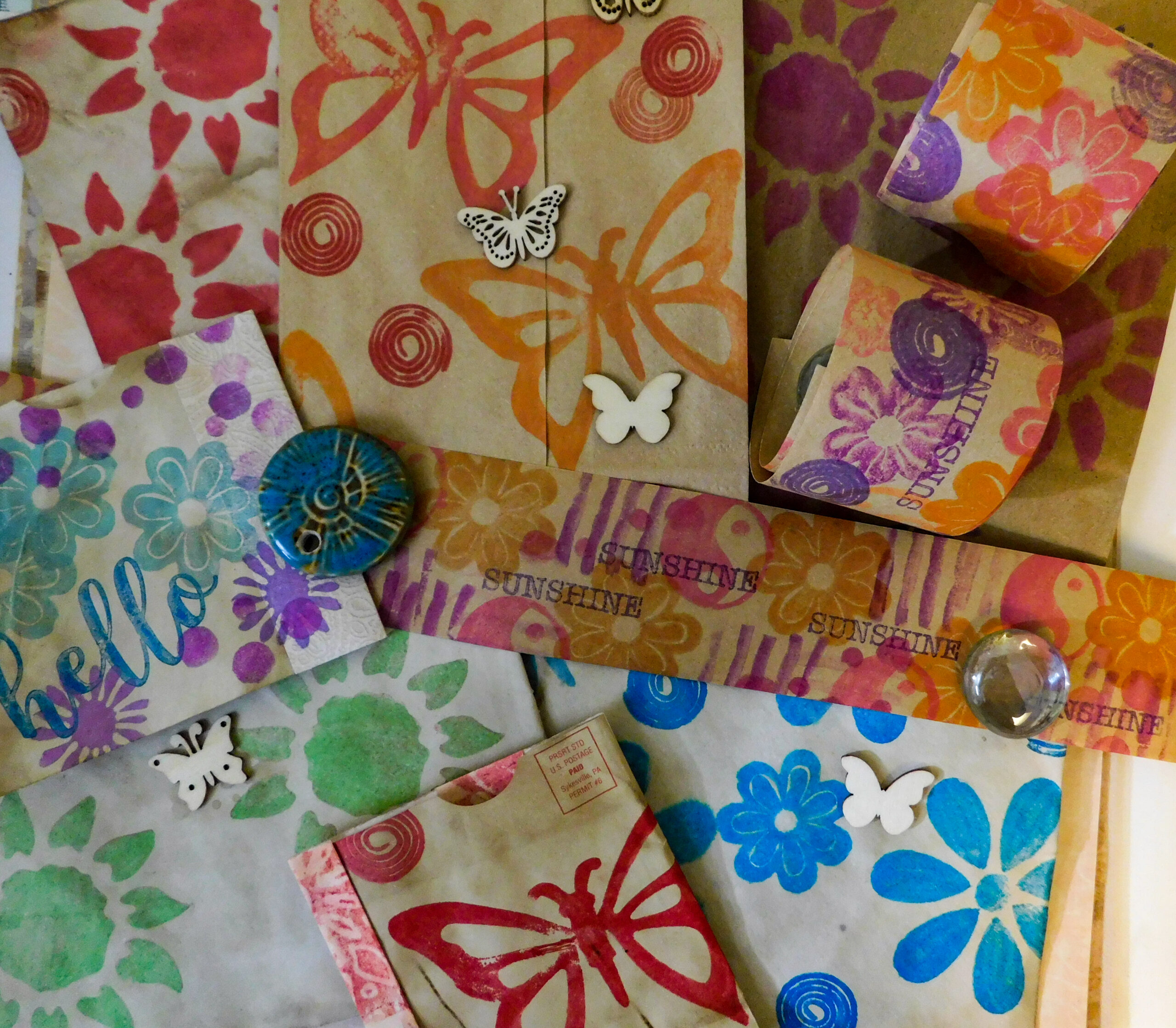 Read more about the article Marker Stamping Rustic Boho Look