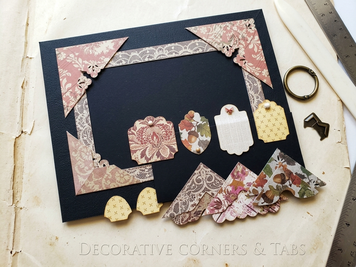 You are currently viewing Paper Scrap Ideas for Around the House – Tabs and Corners