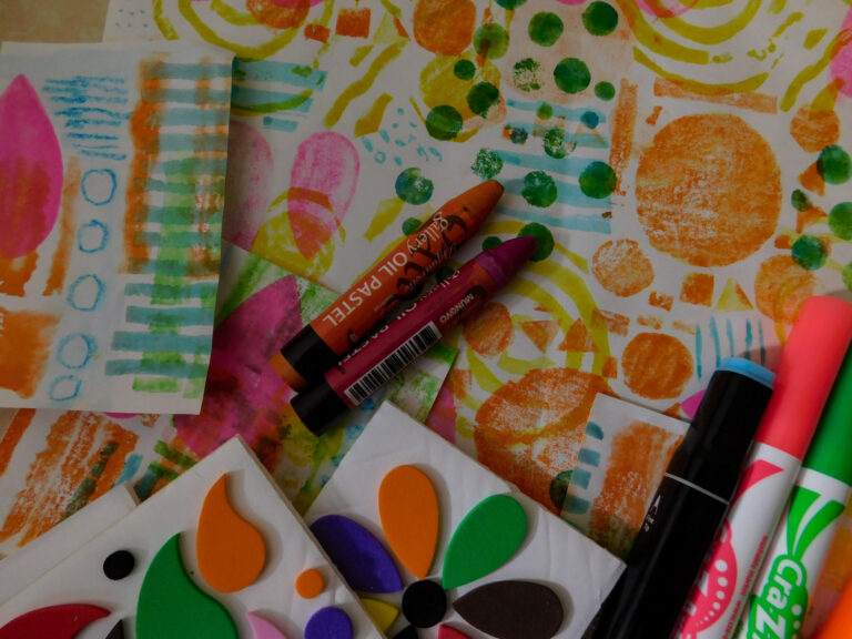 Read more about the article Easy Marker Prints With Foam Stamps
