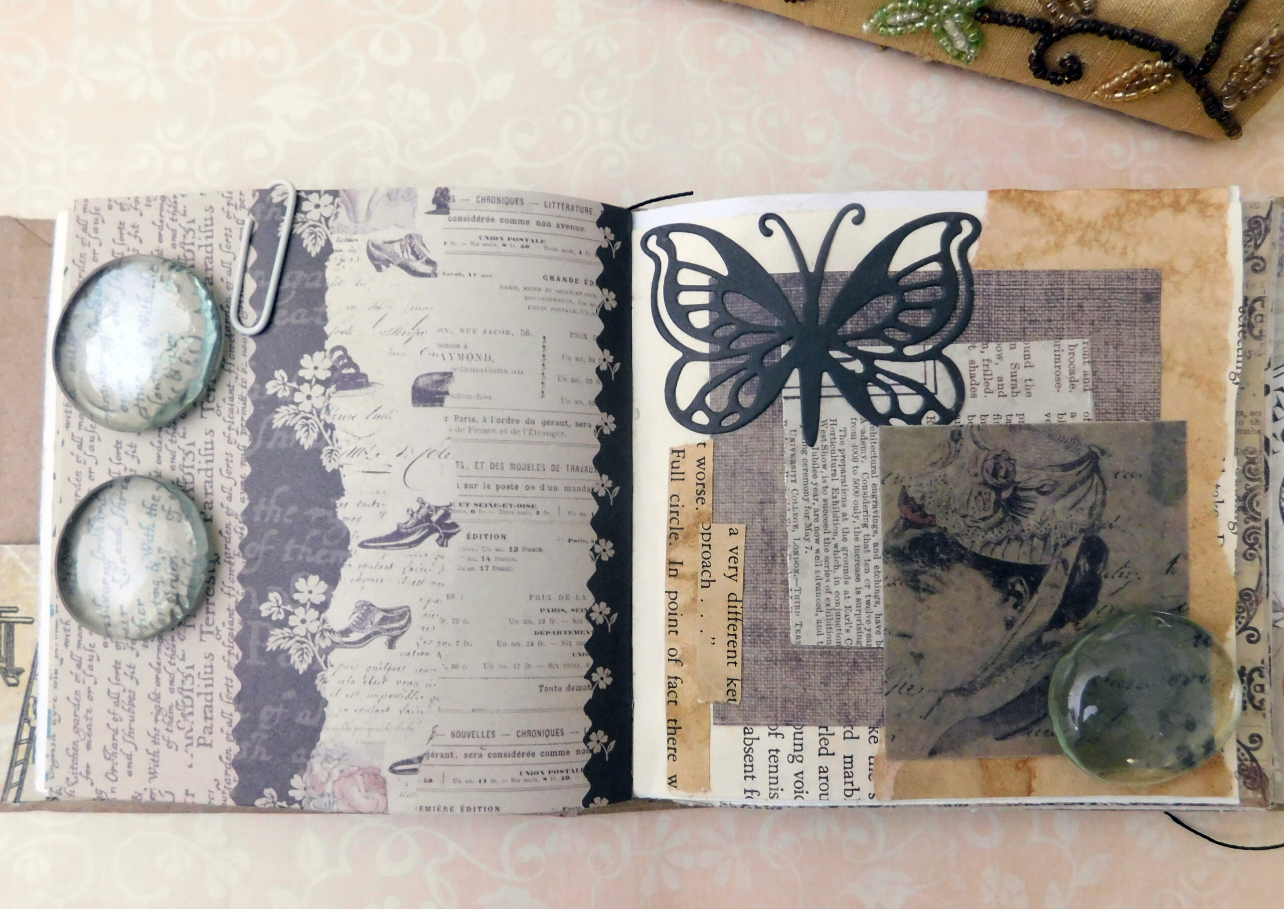 Mini Collage Book – Inspired By – Mary Ferrari Graphic Design