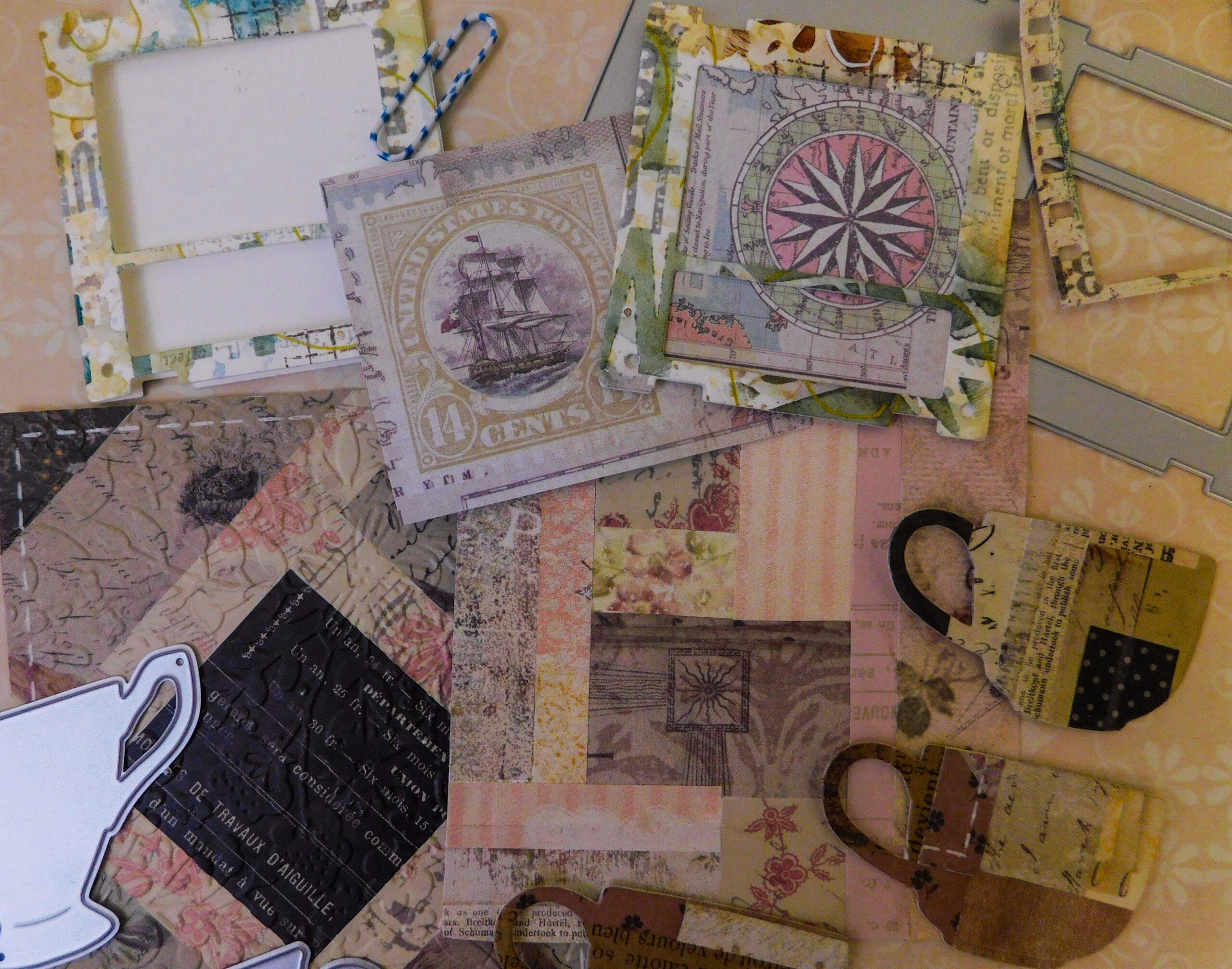 Read more about the article Recycle Box – Die Cuts, Masterboards & Clutter