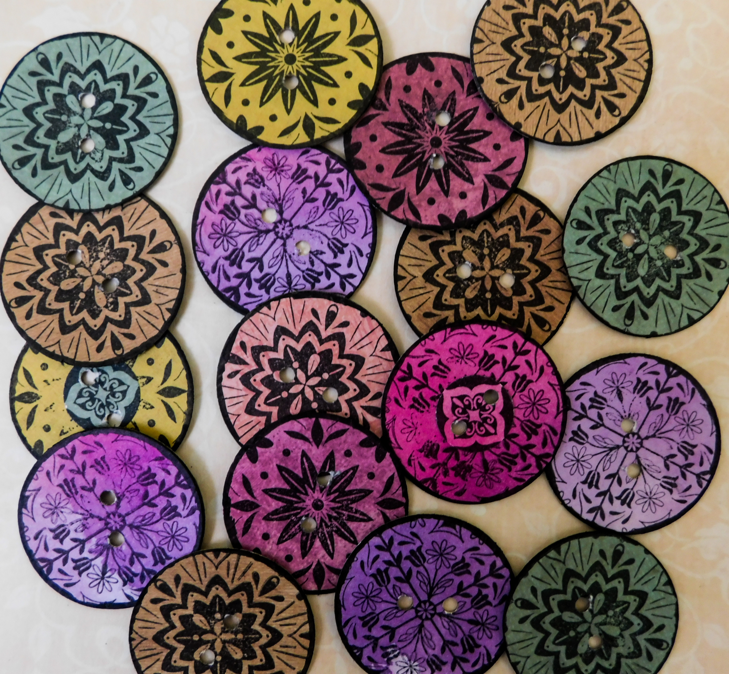 You are currently viewing Tile Stamped Buttons